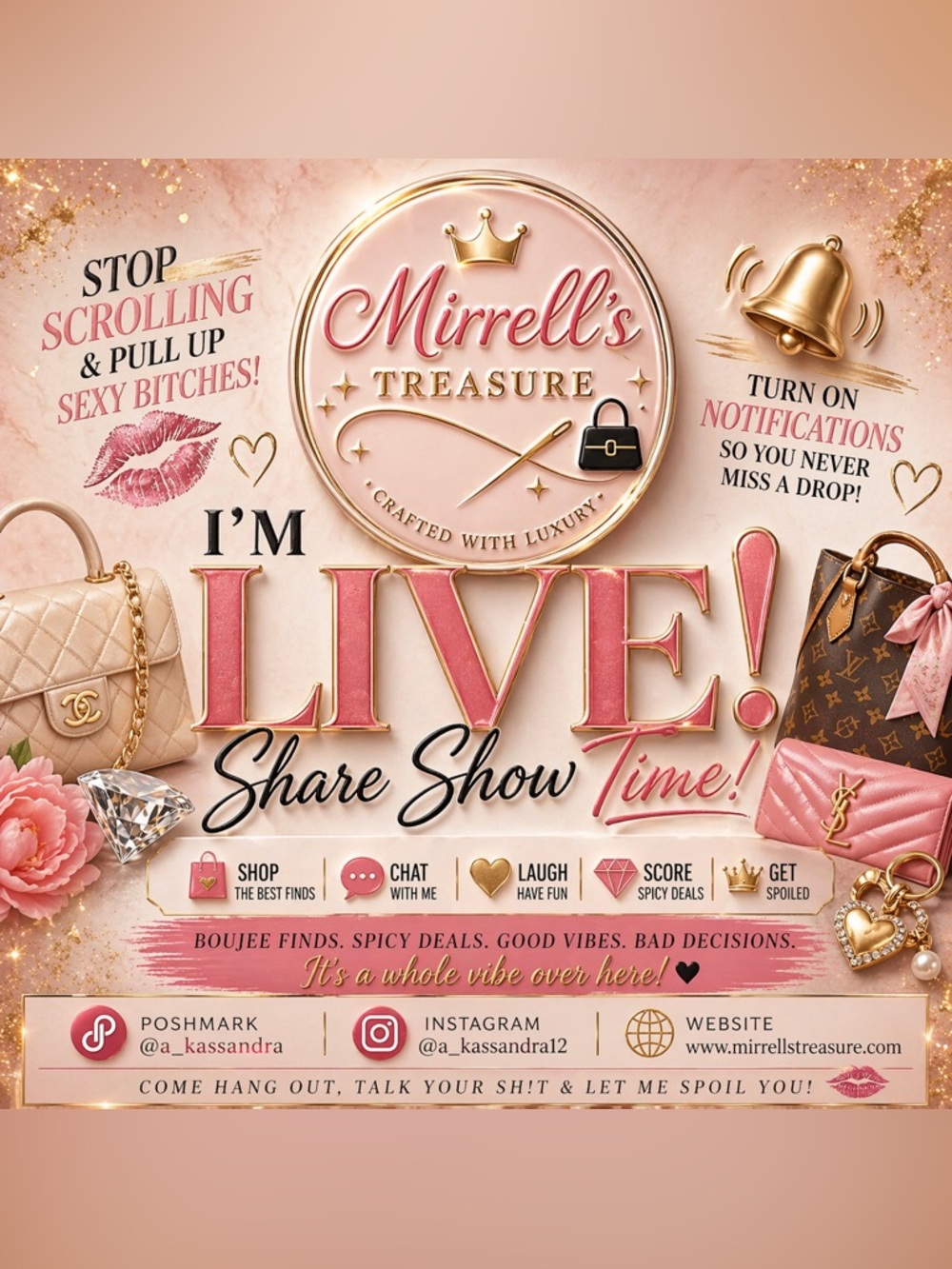 A_KASSANDRA’S GROOVY FLYER!! LIKE IT TO GET NOTIFIED!! - Picture 6 of 8